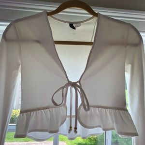 H&M wrap top